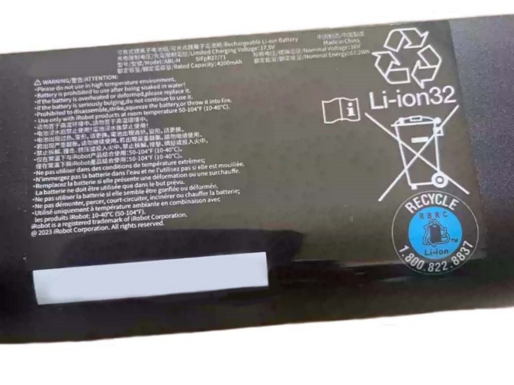 IROBOT ABL-H bateria 