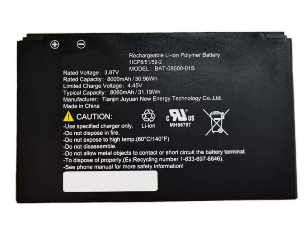 SONIM BAT-08000-01S bateria 