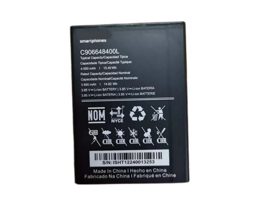 BLU C906648400L bateria 
