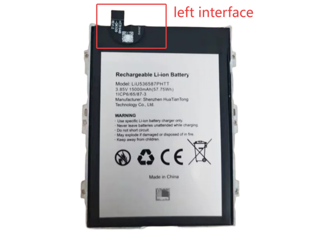 BLACKVIEW LiU536587PHTT bateria 