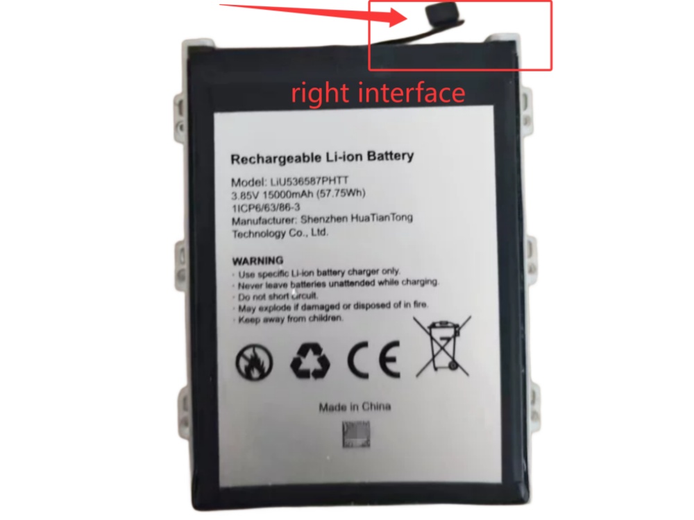 BLACKVIEW LiU536587PHTT bateria 