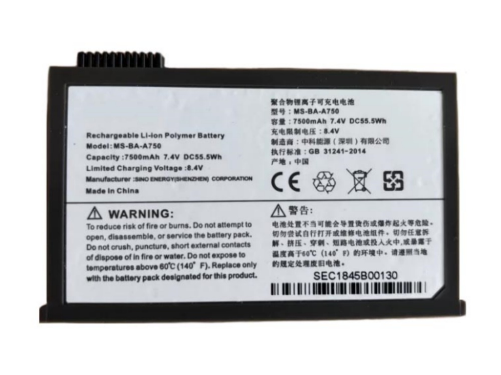 MICSIG MS-BA-A750 bateria 