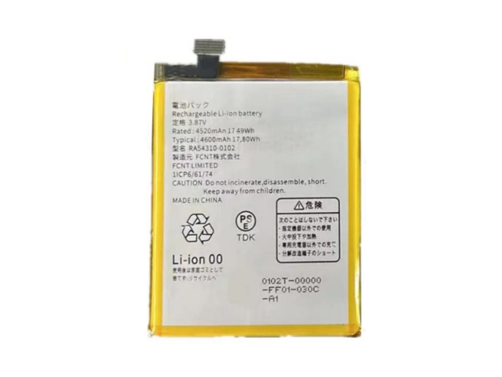 FUJITSU RA54310-0102 bateria 